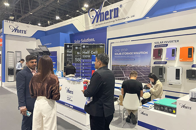 Anern participated the high-profile Middle East Electricity Exhibition (MEE)