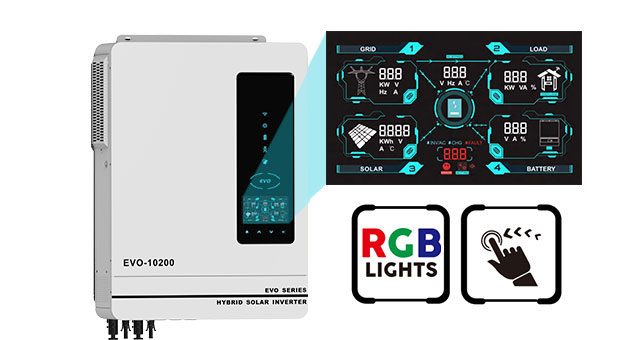 Advantages of Hybrid Solar Inverter EVO Series 10.2KW