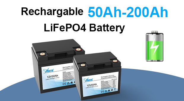 Rechargable Lithium lron Phosphate(LiFePO4) Battery(AN-LFP) Advantages