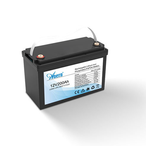 12.8 v 200ah lithium deep cycle battery