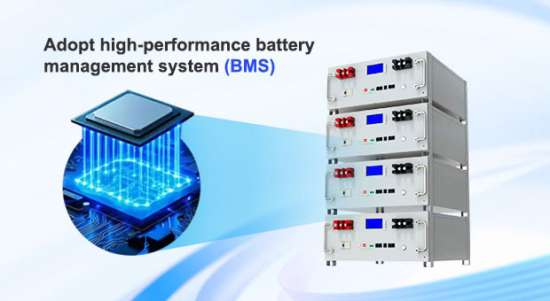 AN-LPB-R Series Rack Type Lithium Battery 48V100AH 48V200AH Advantages