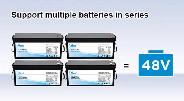 Support multiple batteries in series