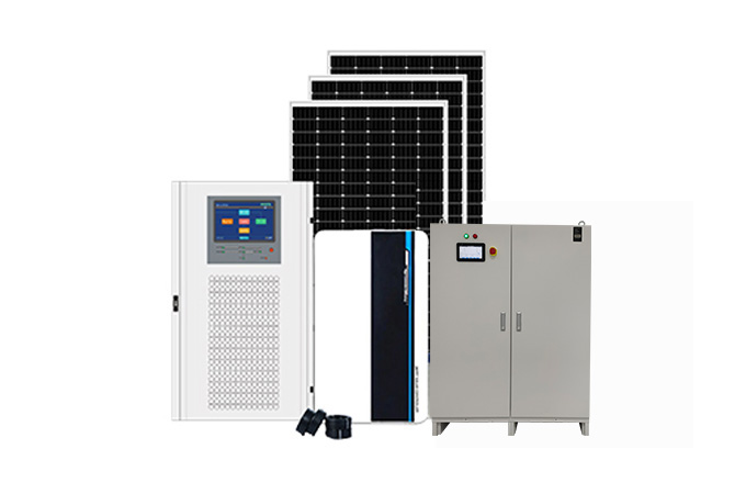 15-50kw off Grid Solar Power System with High Voltage Lithium Battery